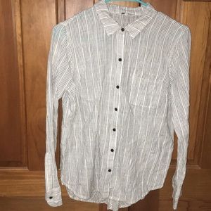 Long Sleeve Striped Top